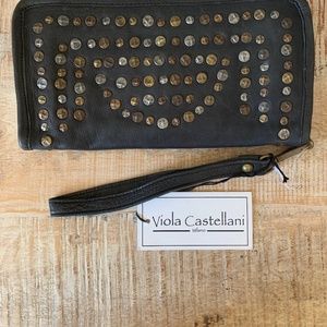 Viola Castellani Clutch.  Made in Italy.